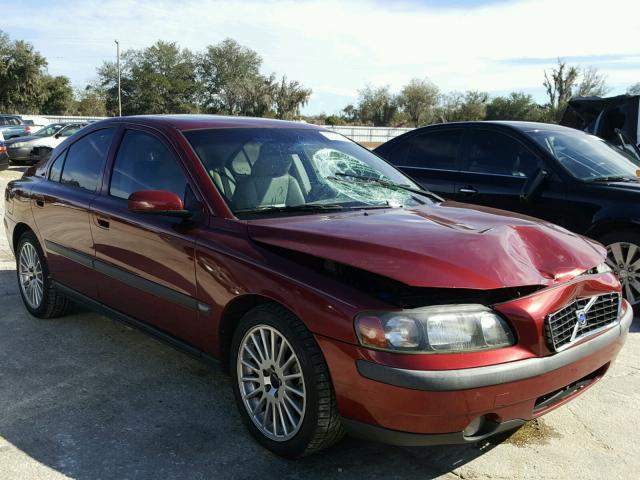 YV1RS59V342374507 - 2004 VOLVO S60 2.5T MAROON photo 1