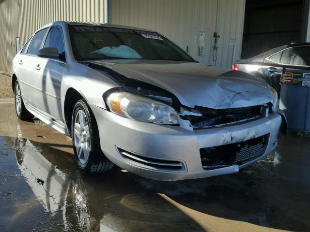 2G1WG5E39D1235862 - 2013 CHEVROLET IMPALA LT SILVER photo 1