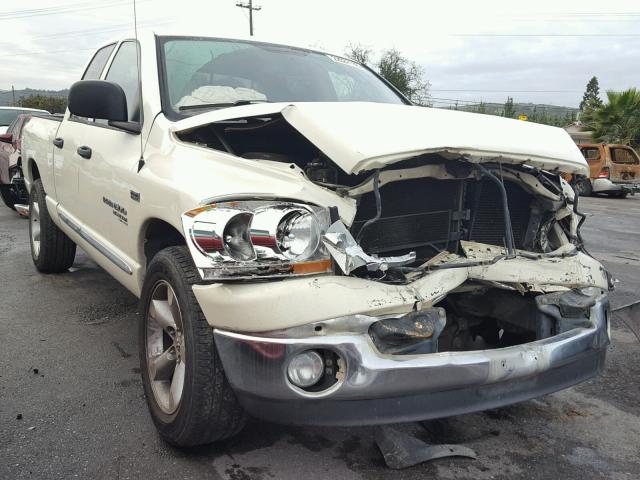 1D7HA18256J191063 - 2006 DODGE RAM 1500 S CREAM photo 1