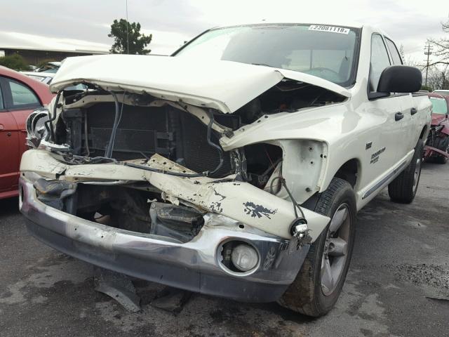 1D7HA18256J191063 - 2006 DODGE RAM 1500 S CREAM photo 2