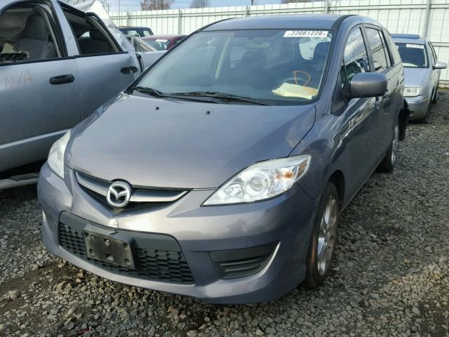 JM1CR2WL4A0388867 - 2010 MAZDA 5 CHARCOAL photo 2