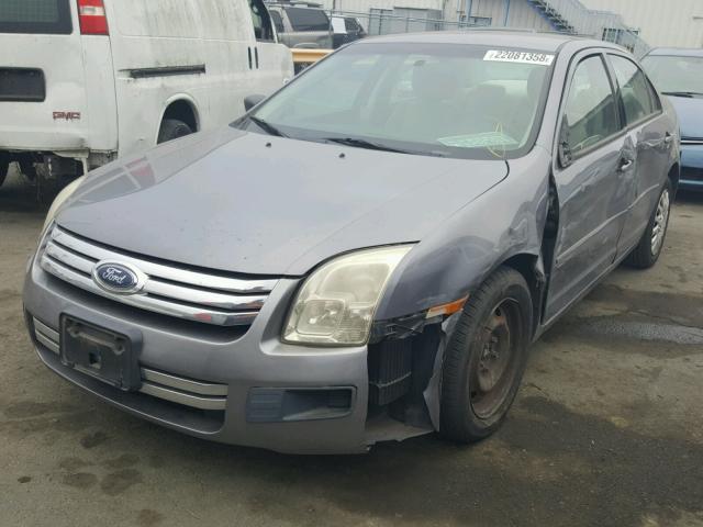 3FAHP06Z07R102502 - 2007 FORD FUSION S GRAY photo 2