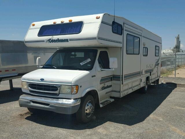 1FDXE40SXWHA39757 - 1998 FORD ECONOLINE WHITE photo 2