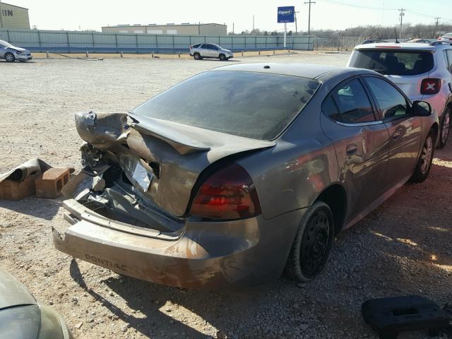 2G2WP552571141937 - 2007 PONTIAC GRAND PRIX GOLD photo 4