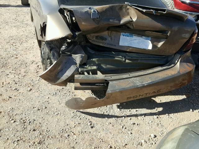 2G2WP552571141937 - 2007 PONTIAC GRAND PRIX GOLD photo 9