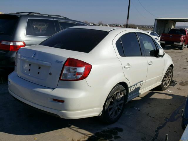 JS2YC414785104427 - 2008 SUZUKI SX4 WHITE photo 4