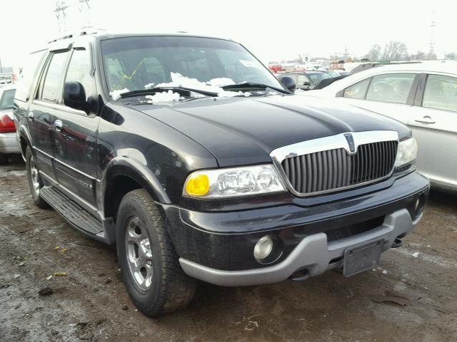 5LMFU28R22LJ01628 - 2002 LINCOLN NAVIGATOR BLACK photo 1