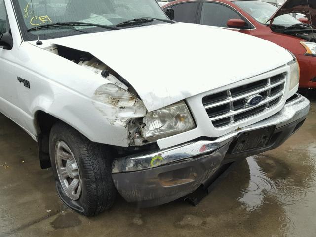 1FTYR14E41PA62806 - 2001 FORD RANGER SUP WHITE photo 9