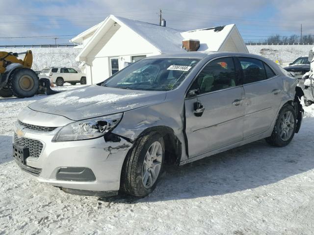 1G11C5SLXEF264520 - 2014 CHEVROLET MALIBU 1LT SILVER photo 2