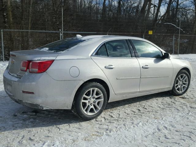 1G11C5SLXEF264520 - 2014 CHEVROLET MALIBU 1LT 银色 照片 4