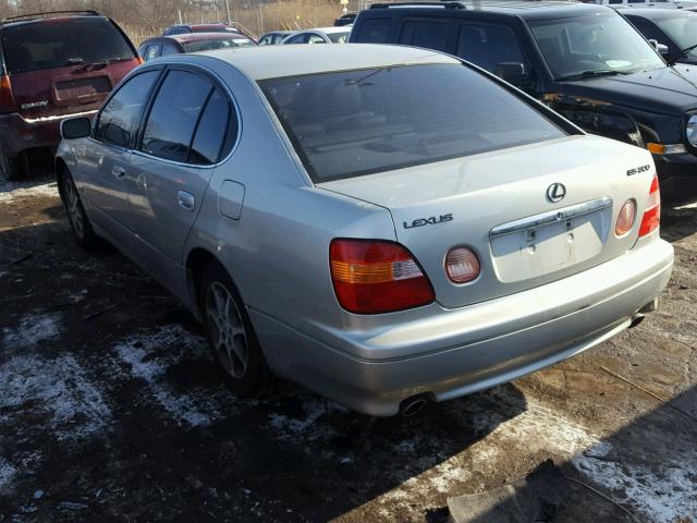 JT8BD68S2Y0103694 - 2000 LEXUS GS 300 SILVER photo 3