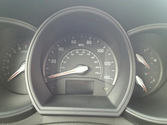 KNADM4A39F6469712 - 2015 KIA RIO LX Արծաթագույն լուսանկար 8