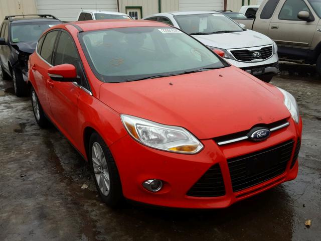 1FAHP3M22CL339136 - 2012 FORD FOCUS SEL RED photo 1