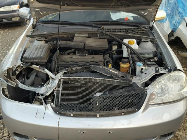 KL5JD56ZX7K726870 - 2007 SUZUKI FORENZA BA SILVER photo 7