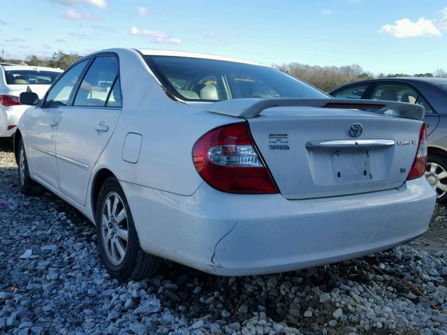 JTDBF30KX30094306 - 2003 TOYOTA CAMRY LE WHITE photo 3