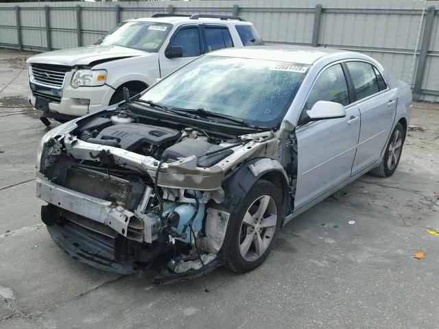1G1ZC5E16BF176945 - 2011 CHEVROLET MALIBU 1LT 银色 照片 2