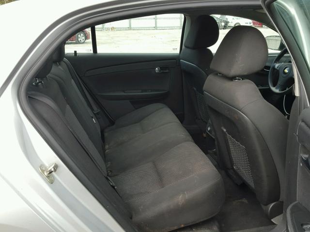 1G1ZC5E16BF176945 - 2011 CHEVROLET MALIBU 1LT 银色 照片 6