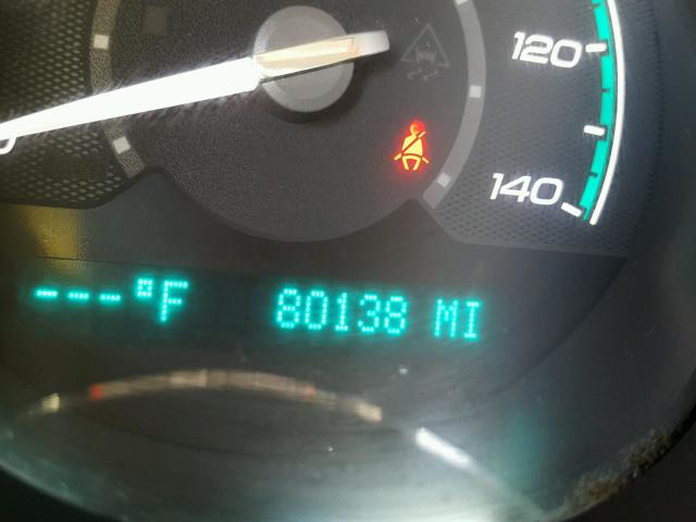 1G1ZC5E16BF176945 - 2011 CHEVROLET MALIBU 1LT 银色 照片 8