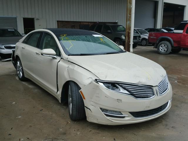 3LN6L2GK5GR609028 - 2016 LINCOLN MKZ CREAM photo 1