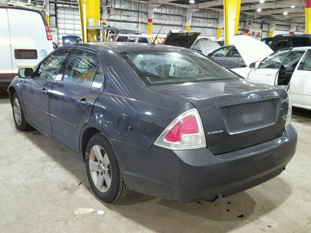 3FAHP01127R150861 - 2007 FORD FUSION SE BLACK photo 3