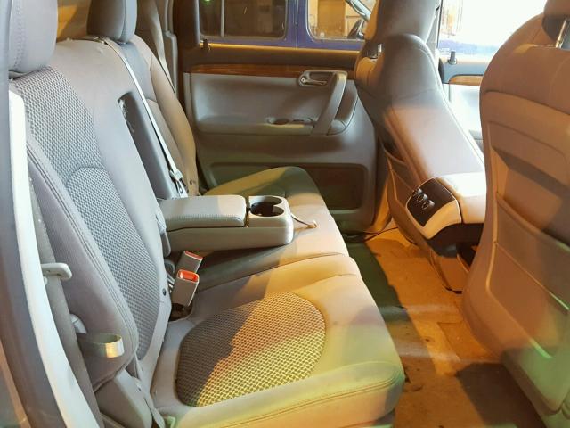 5GZEV23798J126437 - 2008 SATURN OUTLOOK XR BLUE photo 6