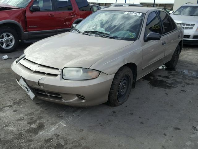 1G1JC52F147286036 - 2004 CHEVROLET CAVALIER GOLD photo 2