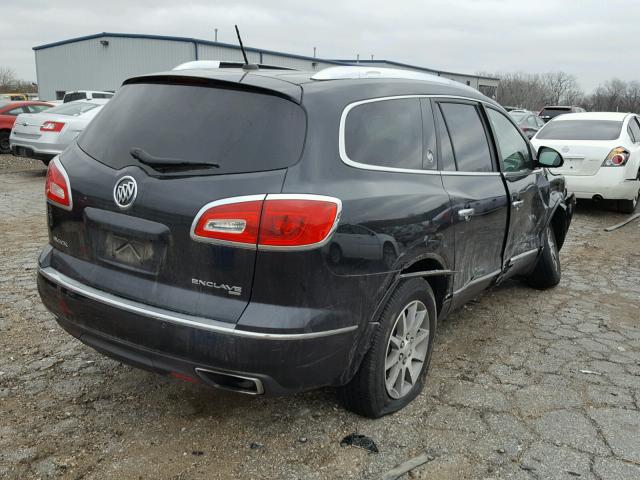 5GAKVCKD6DJ258150 - 2013 BUICK ENCLAVE BLACK photo 4