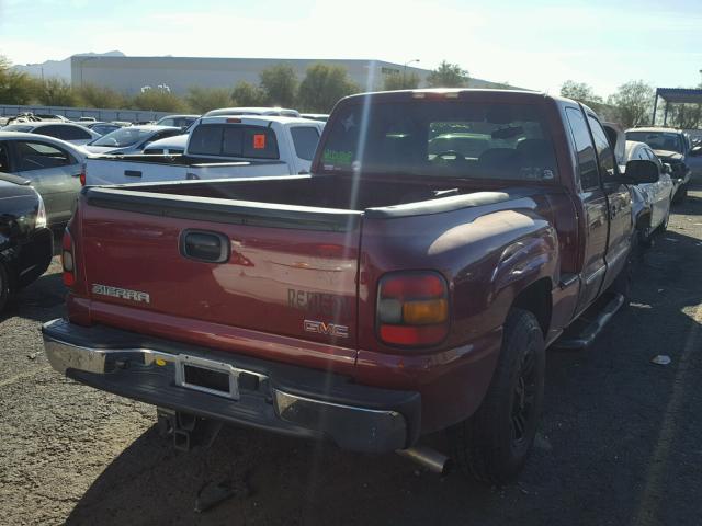 1GTEC19T64Z152687 - 2004 GMC NEW SIERRA RED photo 4