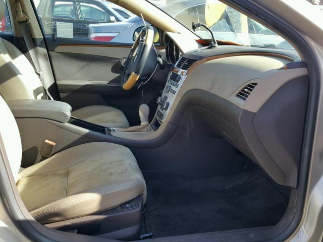 1G1ZD5EB5AF322532 - 2010 CHEVROLET MALIBU 2LT TAN photo 5