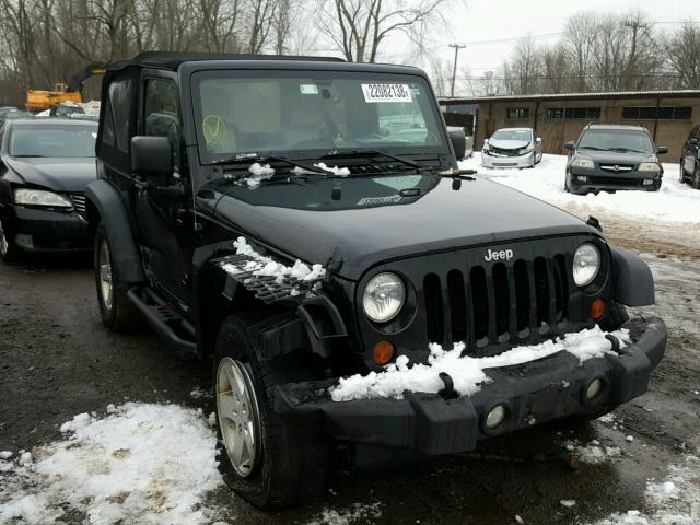 1C4AJWAG8DL626691 - 2013 JEEP WRANGLER S BLACK photo 1