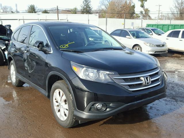 2HKRM3H57EH512023 - 2014 HONDA CR-V EX BLACK photo 1