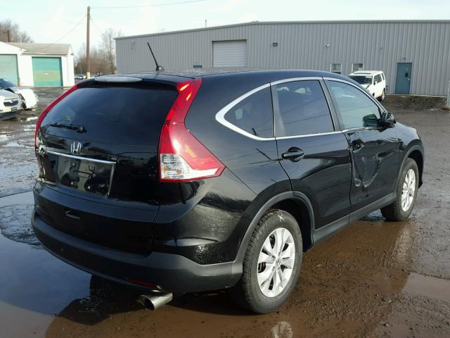 2HKRM3H57EH512023 - 2014 HONDA CR-V EX BLACK photo 4