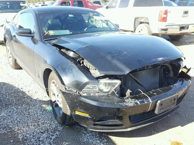 1ZVBP8AM8E5204461 - 2014 FORD MUSTANG BLACK photo 1