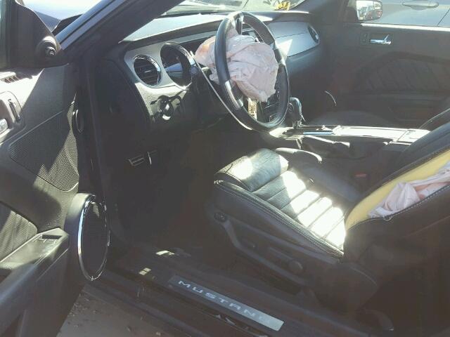 1ZVBP8AM8E5204461 - 2014 FORD MUSTANG BLACK photo 9