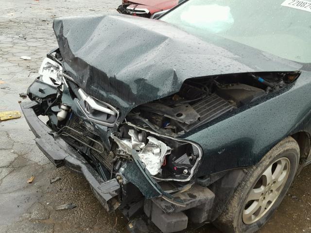 19UYA42431A037421 - 2001 ACURA 3.2CL GREEN photo 9