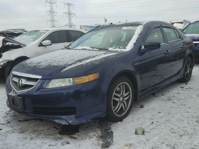 19UUA66244A034731 - 2004 ACURA TL BLUE photo 2