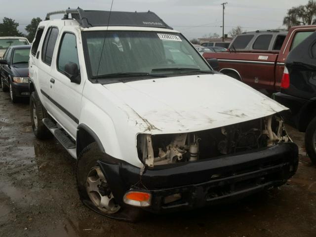 5N1ED28Y1YC527177 - 2000 NISSAN XTERRA XE WHITE photo 1