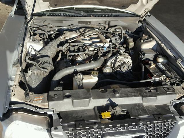 1FAFP4045YF202153 - 2000 FORD MUSTANG SILVER photo 7