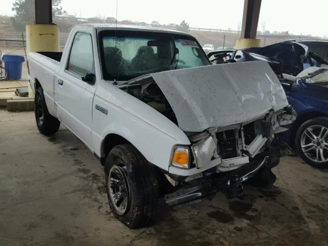 1FTYR10D07PA63554 - 2007 FORD RANGER WHITE photo 1