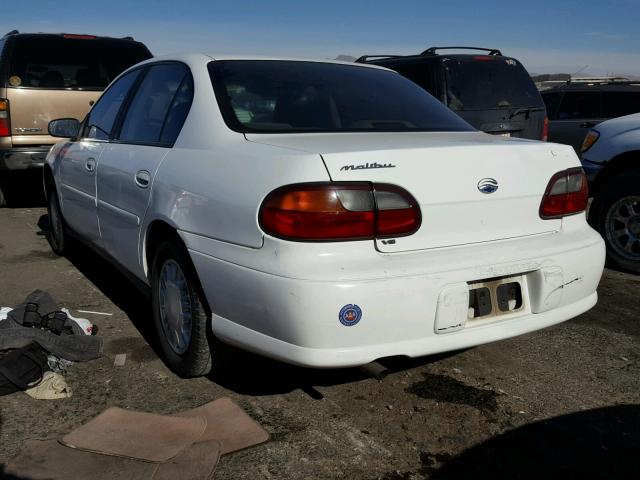 1G1ND52J41M629261 - 2001 CHEVROLET MALIBU WHITE photo 3