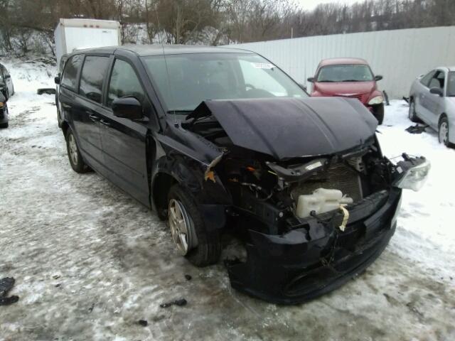 2D4RN3DG8BR673566 - 2011 DODGE GRAND CARA BLACK photo 1