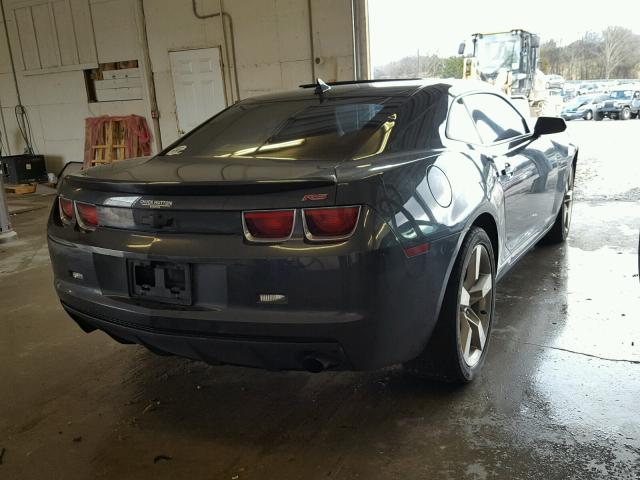 2G1FB1E30D9173762 - 2013 CHEVROLET CAMARO LT GRAY photo 4