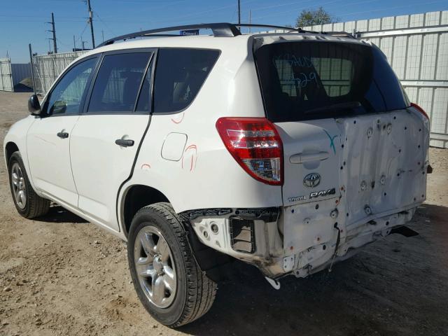 JTMBF33V89D012905 - 2009 TOYOTA RAV4 WHITE photo 3