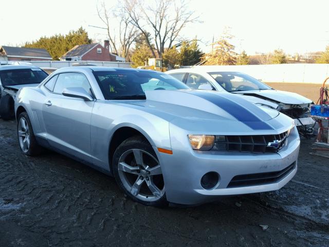 2G1FA1ED7B9130335 - 2011 CHEVROLET CAMARO LS SILVER photo 1