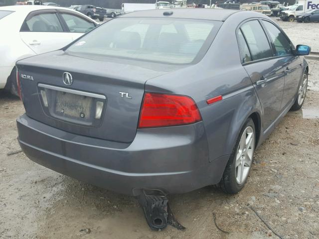 19UUA66206A032784 - 2006 ACURA 3.2TL GRAY photo 4