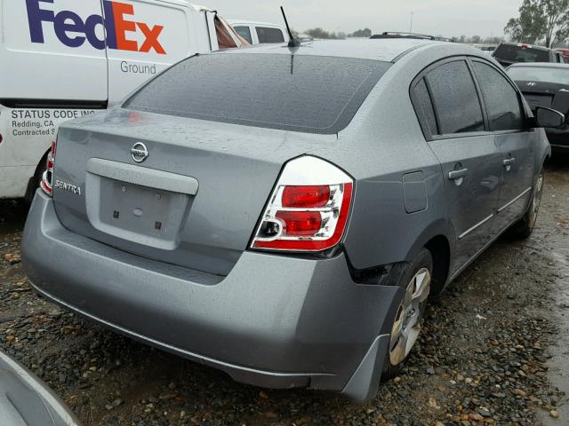 3N1AB61E88L730056 - 2008 NISSAN SENTRA 2.0 GRAY photo 4