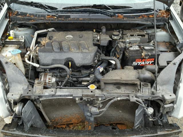 3N1AB61E88L730056 - 2008 NISSAN SENTRA 2.0 GRAY photo 7