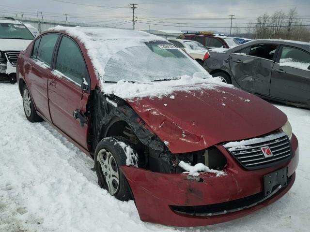 1G8AJ52F55Z144009 - 2005 SATURN ION LEVEL BURGUNDY photo 1