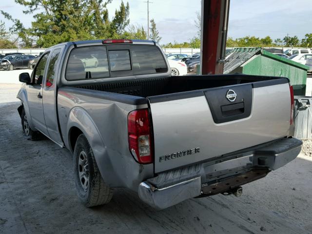 1N6BD06T15C443484 - 2005 NISSAN FRONTIER X SILVER photo 3