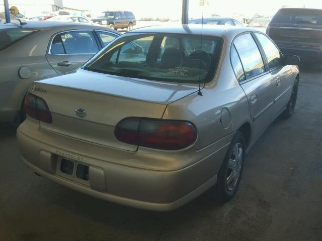 1G1ND52J93M501360 - 2003 CHEVROLET MALIBU GOLD photo 4